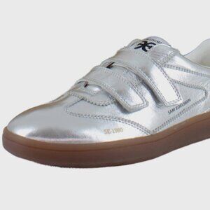 Sam Edelman Talia Women's Fashion Sneakers Soft Silver Size 7M